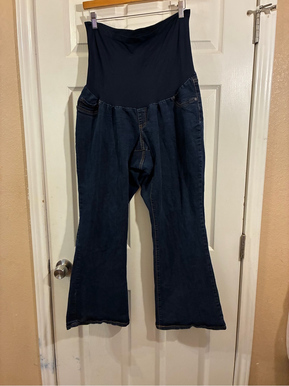Indigo blue maternity jeans size 3XL